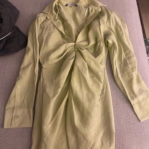 Like green Zara mini dress
